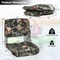 Camouflage Folding Boat Seat with High-Density Padding and Removable Oxford Fabric